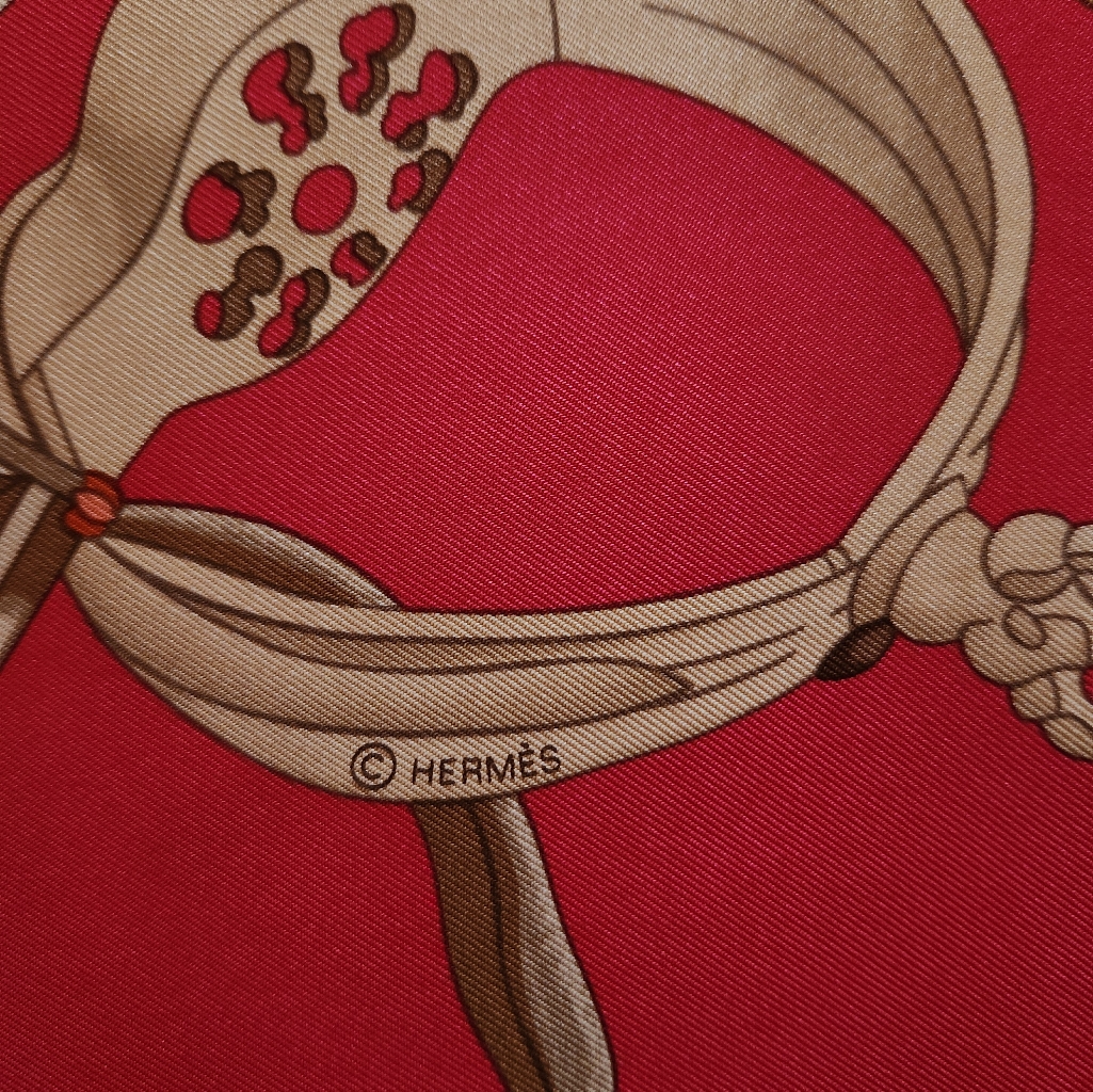 Hermes Concours Detriers Scarf